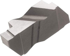 Kyocera - 3178KCGP Grade PR930, 0.178" Cutting Width Carbide Grooving Insert - 0.15" Max Depth of Cut, Left Hand, 0.008" Corner Radius, TiCN Finish - Apex Tool & Supply