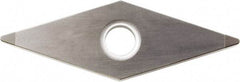 Kyocera - VNGA332 Grade KBN35M CBN Turning Insert - Megacoat Finish, 35° Diamond, 3/8" Inscr Circle, 3/16" Thick, 1/32" Corner Radius - Apex Tool & Supply