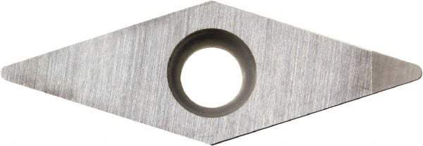 Kyocera - VBGW331 Grade KBN525 CBN Turning Insert - Uncoated, 35° Diamond, 3/8" Inscr Circle, 3/16" Thick, 1/64" Corner Radius - Apex Tool & Supply