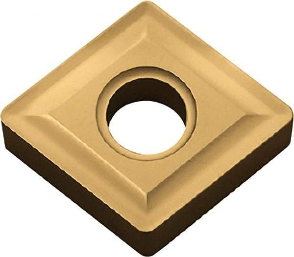 Kyocera - CNMG431 Grade CA6515 Carbide Turning Insert - TiCN/Al2O3/TiN Finish, 80° Diamond, 1/2" Inscr Circle, 3/16" Thick, 1/64" Corner Radius - Apex Tool & Supply