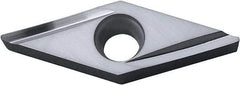 Kyocera - VBGT331 Y Grade PR930 Carbide Turning Insert - TiCN Finish, 35° Diamond, 3/8" Inscr Circle, 3/16" Thick, 1/64" Corner Radius - Apex Tool & Supply