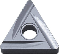 Kyocera - TNGG330.5 B Grade PR930 Carbide Turning Insert - TiCN Finish, 60° Triangle, 3/8" Inscr Circle, 3/16" Thick, 0.008" Corner Radius - Apex Tool & Supply