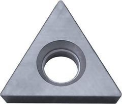 Kyocera - TPGB1.51.50.5 Grade KW10 Carbide Turning Insert - Uncoated, 60° Triangle, 3/16" Inscr Circle, 3/32" Thick, 0.008" Corner Radius - Apex Tool & Supply