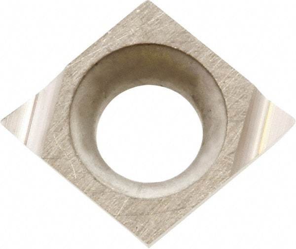 Kyocera - CCGT110902 F Grade TN60 Cermet Turning Insert - Uncoated, 80° Diamond, 3.5052mm Inscr Circle, 1.397mm Thick, 0.004" Corner Radius - Apex Tool & Supply