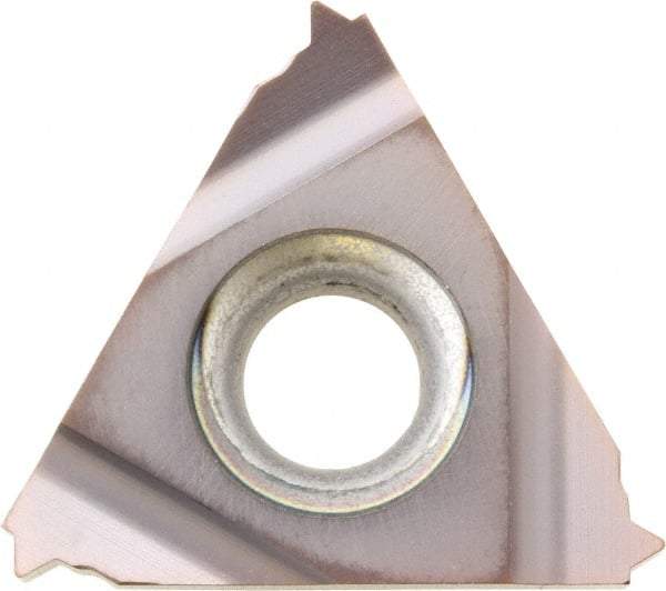 Kyocera - 16EL External Left Hand ISO Laydown Threading Insert - Grade PR1115, TiAlN Coated Carbide, 9.53mm Inscribed Circle - Apex Tool & Supply