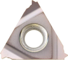Kyocera - 16EL External Left Hand ISO Laydown Threading Insert - Grade PR1115, TiAlN Coated Carbide, 9.53mm Inscribed Circle - Apex Tool & Supply