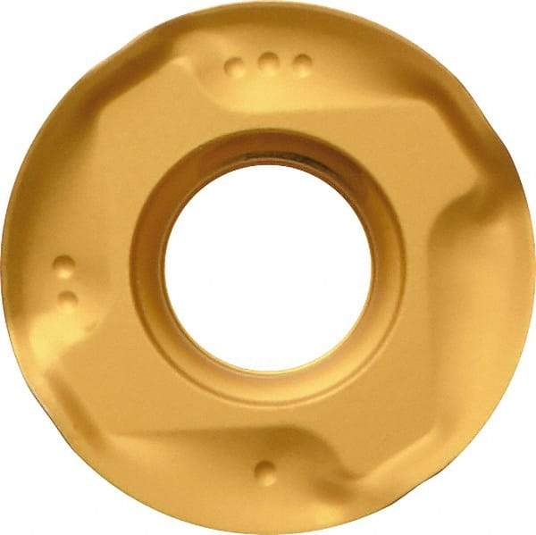 Kyocera - ROMU1204 GM Grade PR1535 Carbide Milling Insert - Megacoat Nano Finish, 4.75mm Thick - Apex Tool & Supply