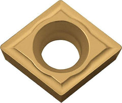 Kyocera - CPMH2.51.51 Grade CA4515 Carbide Turning Insert - TiCN/Al2O3 Finish, 80° Diamond, 5/16" Inscr Circle, 3/32" Thick, 1/64" Corner Radius - Apex Tool & Supply
