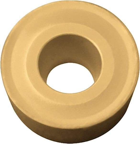 Kyocera - RCMX1003M0 Grade TN60 Cermet Turning Insert - Uncoated, Round, 10mm Inscr Circle, 1/8" Thick - Apex Tool & Supply