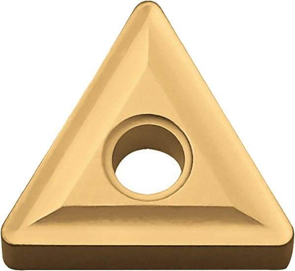 Kyocera - TNMG433 Grade CA530 Carbide Turning Insert - TiCN/Al2O3/TiN Finish, 60° Triangle, 1/2" Inscr Circle, 3/16" Thick, 3/64" Corner Radius - Apex Tool & Supply