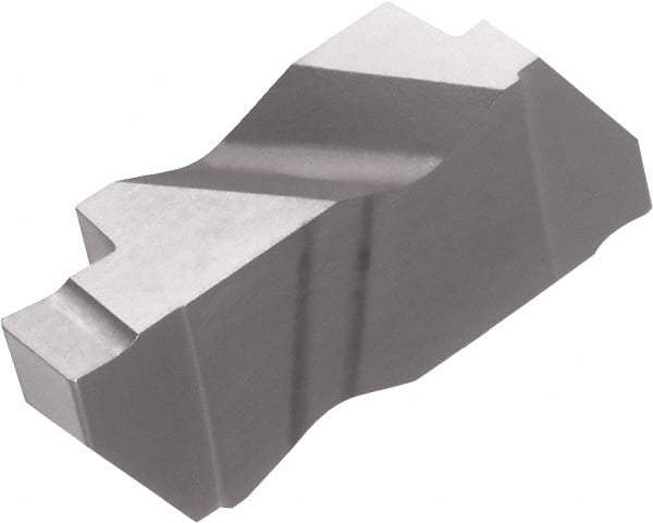Kyocera - 3094KCGDP Grade PR930, 3/32" Cutting Width Carbide Grooving Insert - 1/4" Max Depth of Cut, Left Hand, 0.008" Corner Radius, TiCN Finish - Apex Tool & Supply