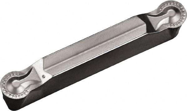 Kyocera - 4020GDM CM Grade PR1535, 4mm Cutting Width Carbide Grooving Insert - Neutral, 2mm Corner Radius, Megacoat Nano Finish - Apex Tool & Supply