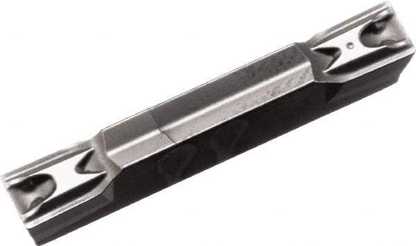 Kyocera - 3020GDM GL Grade PR1215, 3mm Cutting Width Carbide Grooving Insert - Neutral, 0.2mm Corner Radius, Megacoat Finish - Apex Tool & Supply