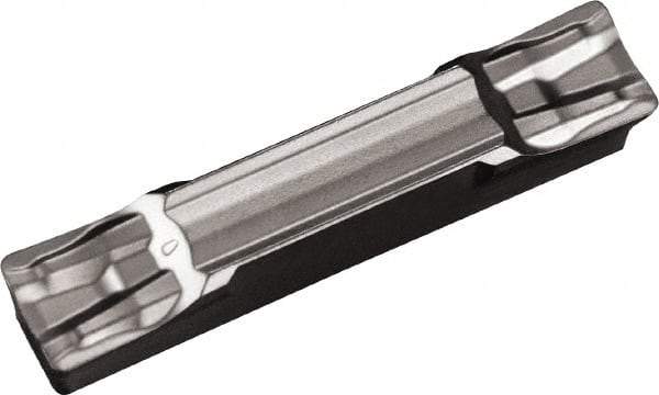Kyocera - 4020GDFM GM Grade PR1225, 4mm Cutting Width Carbide Grooving Insert - Neutral, 0.4mm Corner Radius, Megacoat Finish - Apex Tool & Supply