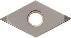 Kyocera - DNGA431 Grade KBN05M CBN Turning Insert - Megacoat Finish, 55° Diamond, 1/2" Inscr Circle, 3/16" Thick, 1/64" Corner Radius - Apex Tool & Supply