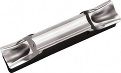 Kyocera - 4020GDFM DM Grade TN90, 4mm Cutting Width Cermet Grooving Insert - Neutral, 0.4mm Corner Radius, TiCN/NbC Finish - Apex Tool & Supply