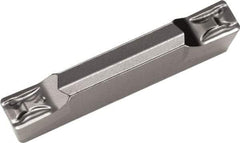 Kyocera - 3020GDM GM Grade PR1535, 3mm Cutting Width Carbide Grooving Insert - Neutral, 0.4mm Corner Radius, Megacoat Nano Finish - Apex Tool & Supply