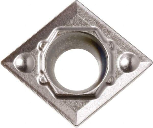 Kyocera - CCMT21.50.5 HQ Grade PR930 Carbide Turning Insert - TiCN Finish, 80° Diamond, 1/4" Inscr Circle, 3/32" Thick, 0.008" Corner Radius - Apex Tool & Supply
