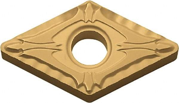 Kyocera - DNMG431 XP Grade CA515 Carbide Turning Insert - TiCN/Al2O3/TiN Finish, 55° Diamond, 1/2" Inscr Circle, 3/16" Thick, 1/64" Corner Radius - Apex Tool & Supply