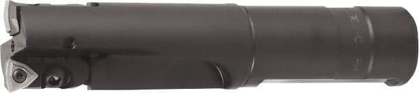 Kyocera - 3-1/8" Max Drill Depth, 3.06" Diam, Indexable Insert Drill - 2 Inserts, 1-1/2" Shank Diam, Whistle Notch Shank - Apex Tool & Supply