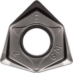 Kyocera - WNMU080608 GM Grade PR1535 Carbide Milling Insert - Megacoat Nano Finish, 6.65mm Thick, 0.8mm Corner Radius - Apex Tool & Supply