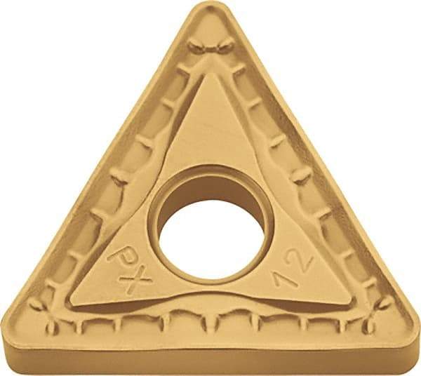 Kyocera - TNMM333 Grade KPD010 Polycrystalline Diamond (PCD) Turning Insert - Uncoated, 60° Triangle, 3/8" Inscr Circle, 3/16" Thick, 3/64" Corner Radius - Apex Tool & Supply