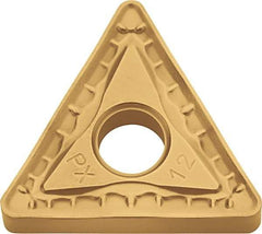 Kyocera - TNMM333 Grade KPD010 Polycrystalline Diamond (PCD) Turning Insert - Uncoated, 60° Triangle, 3/8" Inscr Circle, 3/16" Thick, 3/64" Corner Radius - Apex Tool & Supply