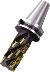 Kyocera - 10 Inserts, 200mm Cut Diam, 60mm Arbor Diam, 23.5mm Max Depth of Cut, Indexable Square-Shoulder Face Mill - 90° Lead Angle, 60mm High, APMT 2506 Insert Compatibility - Apex Tool & Supply