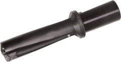 Kyocera - 3.43" Max Drill Depth, 29mm Diam, Indexable Insert Drill - 2 Inserts, 1" Shank Diam, Whistle Notch Shank - Apex Tool & Supply