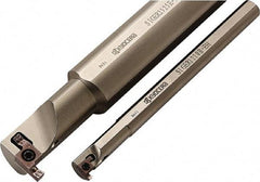 Kyocera - Sige, Internal, Left Hand, 4.5mm Max Depth of Cut, 0.039 to 0.197" Groove Width, Indexable Grooving Tool Holder - Multiple Insert Compatibility, 19mm Shank Width, 180mm OAL, Through Coolant - Apex Tool & Supply
