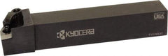 Kyocera - MWLN, Left Hand Cut, 95° Lead Angle, 1" Shank Height x 1" Shank Width, Negative Rake Indexable Turning Toolholder - 6" OAL, WN.. 43.. Insert Compatibility, Series MWLN - Apex Tool & Supply