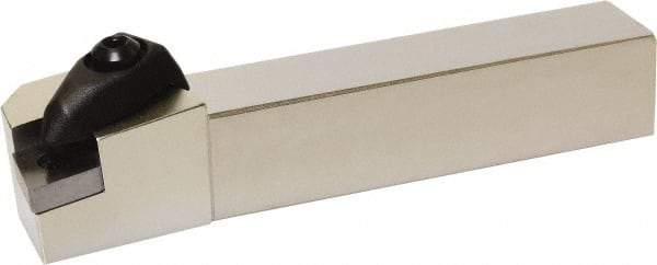 Kyocera - DCLN, Right Hand Cut, 95° Lead Angle, 3/4" Shank Height x 3/4" Shank Width, Negative Rake Indexable Turning Toolholder - 4-1/2" OAL, CN.. 43.. Insert Compatibility, Series DCLN - Apex Tool & Supply