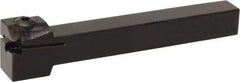 Kyocera - KGMS, External, Right Hand, 4.8mm Max Depth of Cut, 3 to 5mm Groove Width, Indexable Grooving Tool Holder - Multiple Insert Compatibility, 25mm Shank Height, 25mm Shank Width, 150mm OAL - Apex Tool & Supply