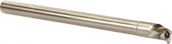 Kyocera - 16mm Min Bore Diam, 150mm OAL, 12mm Shank Diam, A-SVUC(B)-AE Indexable Boring Bar - 25.5mm Max Bore Depth, VCGW 1515.., VCMT 1515.. Insert, Screw Holding Method - Apex Tool & Supply