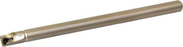 Kyocera - 12mm Min Bore Diam, 140mm OAL, 10mm Shank Diam, A-STLC-AE Indexable Boring Bar - 20mm Max Bore Depth, TCGT 215.., TCMT 215.. Insert, Screw Holding Method - Apex Tool & Supply