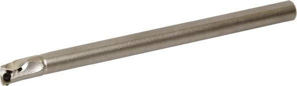 Kyocera - 0.472" Min Bore Diam, 6" OAL, 3/8" Shank Diam, S/A-SWUB(P)-AE Indexable Boring Bar - 0.787" Max Bore Depth, WBGT 1515.., WBGW 1515.., WBMT 1515.. Insert, Screw Holding Method - Apex Tool & Supply