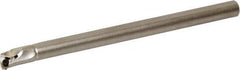 Kyocera - 0.77" Min Bore Diam, 8" OAL, 5/8" Shank Diam, S/A-SWUB(P)-AE Indexable Boring Bar - 1.181" Max Bore Depth, WPGT 32.., WPGW 32.., WPMT 32.., WPMW 32.. Insert, Screw Holding Method - Apex Tool & Supply