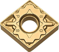 Kyocera - CNMG544 PS Grade CA530 Carbide Turning Insert - TiCN/Al2O3/TiN Finish, 80° Diamond, 5/8" Inscr Circle, 1/4" Thick, 1/16" Corner Radius - Apex Tool & Supply