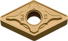 Kyocera - DNMG432 PH Grade CA515 Carbide Turning Insert - TiCN/Al2O3/TiN Finish, 55° Diamond, 1/2" Inscr Circle, 3/16" Thick, 1/32" Corner Radius - Apex Tool & Supply