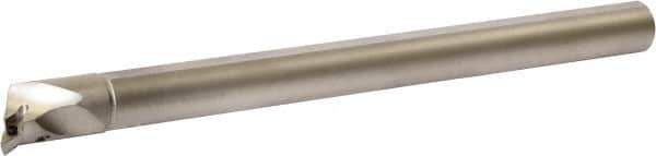 Kyocera - 14mm Min Bore Diam, 140mm OAL, 10mm Shank Diam, A-SVPC(B)-AE Indexable Boring Bar - 24mm Max Bore Depth, VCGW 1515.., VCMT 1515.. Insert, Screw Holding Method - Apex Tool & Supply