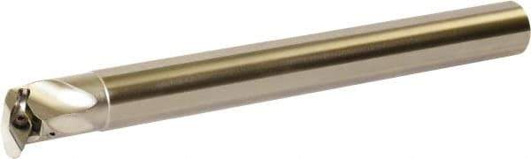 Kyocera - 25mm Min Bore Diam, 200mm OAL, 20mm Shank Diam, A-SVZC(B)-AE Indexable Boring Bar - 40.5mm Max Bore Depth, VBET 22.., VBGT 22.., VBGW 22.., VBMT 22.., VCGT 22.., VCMT 22.. Insert, Screw Holding Method - Apex Tool & Supply