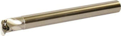 Kyocera - 22mm Min Bore Diam, 180mm OAL, 16mm Shank Diam, A-SVPC(B)-AE Indexable Boring Bar - 35mm Max Bore Depth, VBET 22.., VBGT 22.., VBGW 22.., VBMT 22.. Insert, Screw Holding Method - Apex Tool & Supply