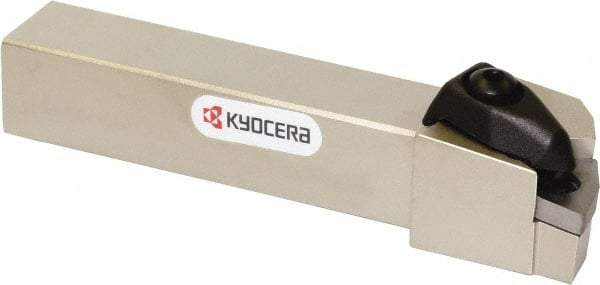 Kyocera - DWLN, Left Hand Cut, 95° Lead Angle, 1" Shank Height x 1" Shank Width, Negative Rake Indexable Turning Toolholder - 6" OAL, WN.. 33.. Insert Compatibility, Series DWLN - Apex Tool & Supply