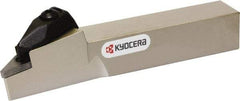 Kyocera - DVLN, Right Hand Cut, 95° Lead Angle, 20mm Shank Height x 20mm Shank Width, Negative Rake Indexable Turning Toolholder - 125mm OAL, VN.. 33 Insert Compatibility, Series DVLN - Apex Tool & Supply