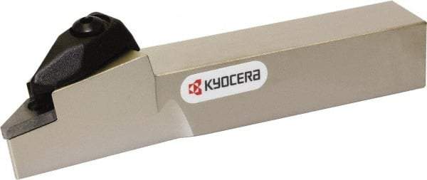 Kyocera - DVLN, Left Hand Cut, 95° Lead Angle, 25mm Shank Height x 25mm Shank Width, Negative Rake Indexable Turning Toolholder - 150mm OAL, VN.. 33 Insert Compatibility, Series DVLN - Apex Tool & Supply