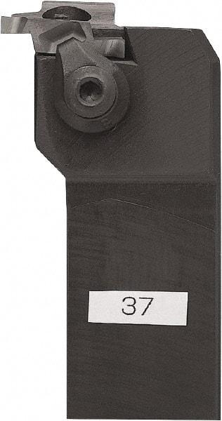 Kyocera - GFVT, External, Right Hand, 2.2mm Max Depth of Cut, 2.5 to 6mm Groove Width, Indexable Grooving Tool Holder - GVF-AA Insert Compatibility, 20mm Shank Height, 20mm Shank Width, 125mm OAL - Apex Tool & Supply