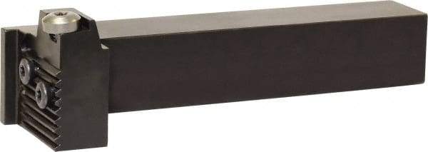 Kyocera - KGDS, External, Right Hand, 10mm Max Depth of Cut, 3mm Max Groove Width, Indexable Grooving Tool Holder - Multiple Insert Compatibility, 20mm Shank Height, 20mm Shank Width, 125mm OAL - Apex Tool & Supply