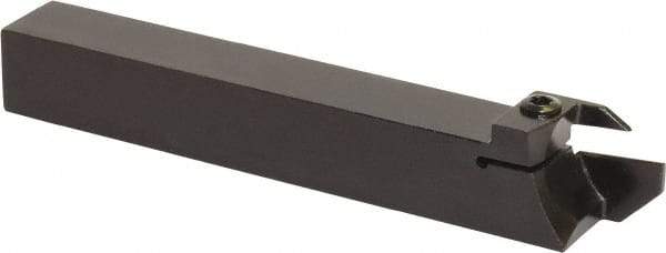 Kyocera - KGM, External, Left Hand, 16.002mm Max Depth of Cut, 3 to 4mm Groove Width, Indexable Grooving Tool Holder - Multiple Insert Compatibility, 16mm Shank Height, 16mm Shank Width, 120mm OAL - Apex Tool & Supply