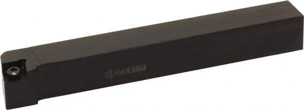 Kyocera - SCGC, Right Hand Cut, 90° Lead Angle, 1/2" Shank Height x 1/2" Shank Width, Positive Rake Indexable Turning Toolholder - 4" OAL, CC.. Insert Compatibility, Series SCGC - Apex Tool & Supply