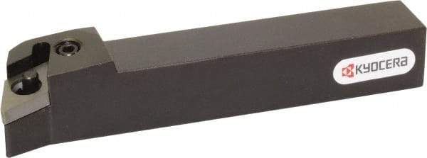 Kyocera - PDHN, Right Hand Cut, 107.50° Lead Angle, 20mm Shank Height x 20mm Shank Width, Negative Rake Indexable Turning Toolholder - 125mm OAL, DN.. 43.. Insert Compatibility, Series PDHN - Apex Tool & Supply